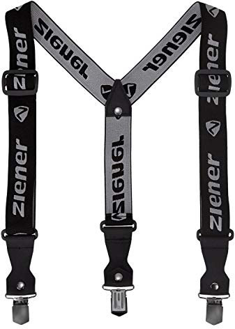Ziener Braces Clip, Black, M