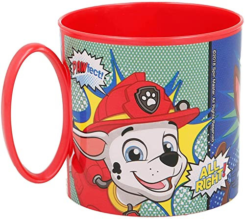 ALMACENESADAN 2658 ; Tasse micro-ondes Paw ; capacité 265 ml ; produit en plastique ; sans BPA