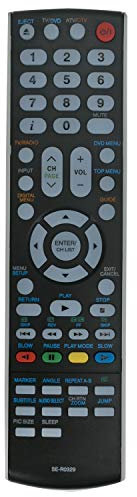 SE-R0329 Télécommande de Remplacement -VINABTY Télécommande SE R0329 pour Toshiba SER0329 TV 22DV713B 22DV714B 26DV713B 32DV713B 32DV733R 19DV713B 19DV714B Remote Controller