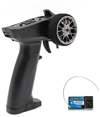 Turbo Racing, Fernsteuerung,3 Kanal 2.4Ghz Fernsteuerung Sender Empfänger,Turbo Racing 2,4 Ghz Funkfernbedienung Sender 3 Kanäle Rc Sender Empfänger 91803G-Vt Für Rc -Autos Und Boot