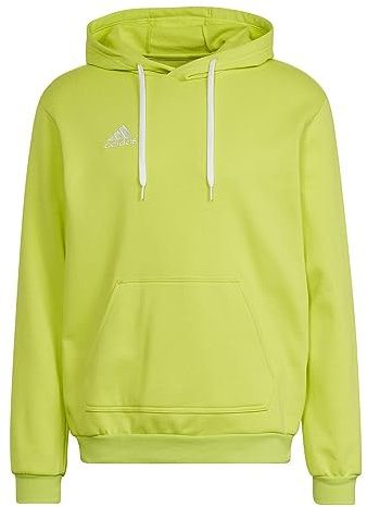 adidas Hombre Entrada 22 Sweat Hoodie, Team Semi Sol Yellow, L