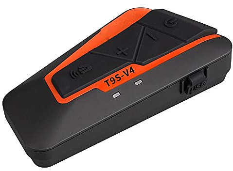XINAN Intercom Moto Bluetooth, 2-4 Riders Groupe Intercom 180 Simultané 0M, DSP La Technologie De Réduction du Bruit, avec Soft + Mic Dur, A2DP AVRCP HS/HF