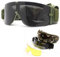 Lunettes Tactiques Airsoft Militaire Protection des Yeux pour Chasse Tir Paintball X800 UV400 Lunettes de Sécurité (Vert), L