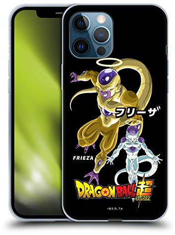 Head Case Designs Officially Licensed Dragon Ball Super Frieza Universe Survival Characters Gel Case [Military Grade Protection] Compatible with Apple iPhone 12 Pro Max and Compatible with MagSafe