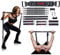 INNSTAR Portable Home Gym Set with Workout Bar, Bench Press Set, Squat Resistance Band, Door Anchor and More-Full Body Workout Equipment to Build Muscle and Shape Body (Men|200LB 10 Rope)