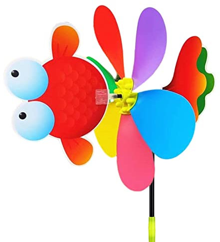 smashing Yard-Spinner - Bunte 3D-Tier-Windspiele mit Metallpfahl - Outdoor-Garten-Windräder Spinner, entzückende Tier-Windräder für Hof und Garten