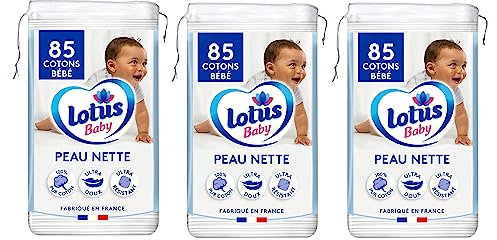 Lotus Baby Peau Nette carrés de coton X 255 family pack - Offre Spéciale