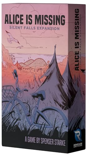 Renegade Game Studios: Alice is Missing - Silent Falls Expansion - Silent Roleplaying Game, Text Messaging RPG, Ages 16+, 3-5 Players, 2-3 Hours