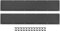 sourcing map 2pcs Door Kick Plate, 6 x 34 Inches Aluminum Kick Plate Door Plate, 2 MM Thickness, for Exterior Front Door or Back Door, Black
