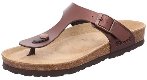 Rohde ALBA Damen, Frauen, Flip Flops, Zehenstegsandalen,Flip Flops,bequem,leicht,Sommer,Strand,bequem,leicht,Sommer,Strand,Mocca,38 EU