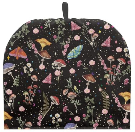 ZUXONGSY Pilz-Teekanne, gemütlich, Schmetterling, Teewärmer für Teekanne, isoliert, Teekanne, Abdeckung, Staub, Zuhause, Küche, dekorativer Teekannenschutz für Frauen