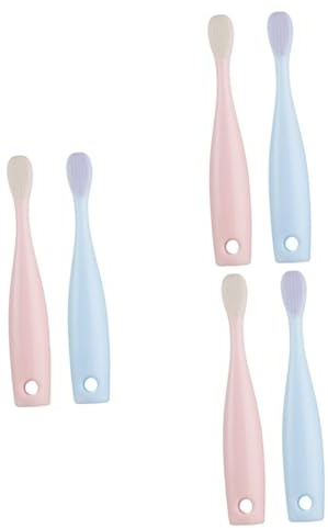 minkissy 6 Stk Zahnbürste Bezaubernde Zahnbürsten Beißring Für Babyzahnbürsten Manuelle Weiche Zahnbürste Säuglingszahnbürste Zunge Weiches Fell Pp Kleinkind Waschmittel