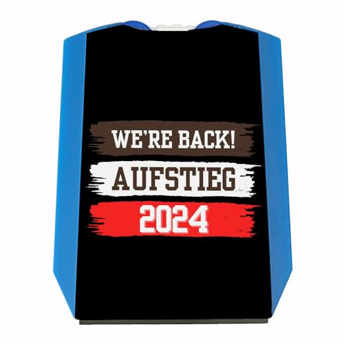 St. Pauli Aufstieg 2024 Parkscheibe mit Spruch We're Back Hamburg Reeperbahn Landungsbrücken Hafen Wappen - were Back