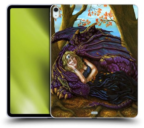 Head Case Designs Offizielle Ed Beard Jr Flucht Zum Land Der Herren Drachen Freundschaft Soft Gel Handyhülle Hülle kompatibel mit Apple iPad Air 13 2024