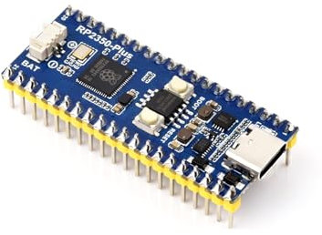 Waveshare RP2350-Plus Development Board, A Low-Cost, High-Performance Pico-Like MCU Board Based On Raspberry Pi RP2350A Dual-Core & Dual-Architecture Microcontroller, with Pre-Solder Header