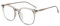 Firmoo Oversized Blue Light Blocking Glasses for Women Men Square Computer Eyeglasses Reduce Eyestrain Clear Brown