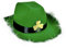 Disfraz de duende de lujo para hombre y adulto, disfraz de duende para el día de San Patricio, sombrero irlandés verde irlandés, sombrero de duende para mujer
