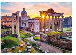 NATHAN - Puzzle 1000 Teile - Das Forum Romanum - Erwachsene und Kinder ab 14 Jahren - Hochwertiges Puzzle Evasion Collection - 12001531
