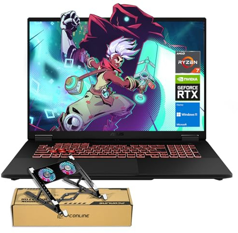 ASUS TUF A18 5070 Gaming Laptop, 18 WQXGA 240Hz Display, AMD Ryzen 7 260 (Beats Intel i7-14700), NVIDIA RTX 5070, 16GB RAM, 1TB SSD, RGB Backlit KB, Bundle with PCO Laptop Cooler