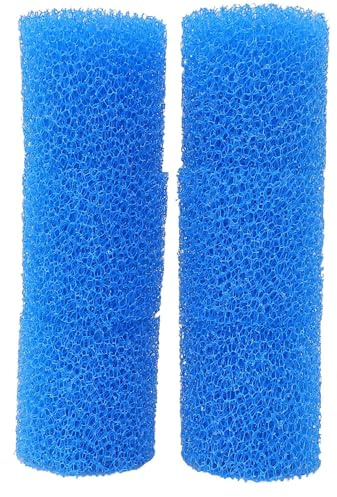 gws Filterschaum passend für OASE BioMaster Hauptfilterkammer und Vorfiltermodul (20PPI, 6X Vorfilter rund Blau)