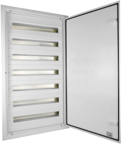 Verteilerkasten IP54 DARP-168 7x24 Unterputz Alutür Unterverteiler Sicherungskasten 9.724 E-P 6781