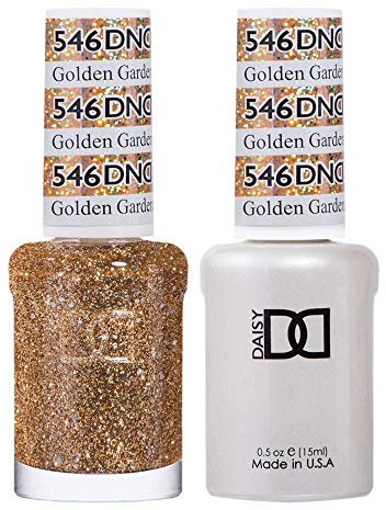 DND Duo Gel & Nail Polish Set - Golden Gardens WA 546-2x15ml