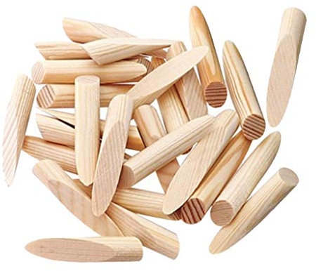 50 Teiliges Holzstopfen, CUTICATE Taschenlochschrauben Stopfen Kit für Pocket Hole Jig Holzbearbeitung Zubehör, Schablonenholz Dübel Tischlerschraube 9,5 mm