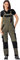 Planam Norit Damen Latzhose Oliv schwarz Modell 6535 Größe 36