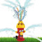 Sunshine smile Sprinkler Spielzeug für Kinder,Hydrant Sprinkler,Wasserspielzeug Sprinkler,Wassersprinkler Garten Kinder,Sprinkler für Outdoor Garten,Wasserspielzeug für Sommer (Hydrant-rot)