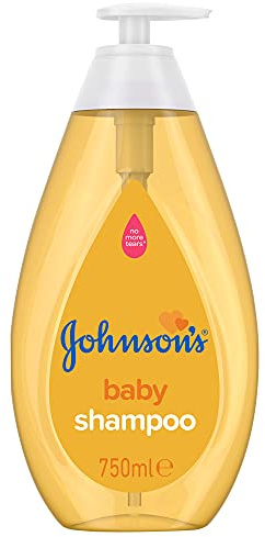 Johnson's Baby Shampoo, Yellow, 750 ml (Pack of 1)