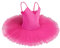 IBAKOM Girls Swan Lake Ballet Dance Tutu Dress V Neck Camisole Leotard Dancewear Ballerina Dancing Costume Gymnastic Spaghetti Strap Sleeveless Dance Outfit Hot Pink 7-8 Years