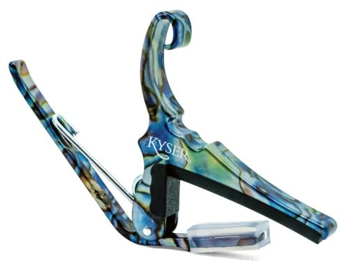 Kyser Quick-Change Capo for 6-string acoustic guitars (Abalone)