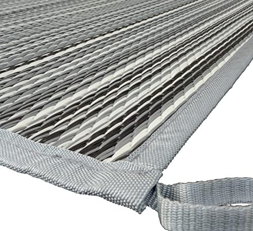 Schlauchland Zeltteppich ´´´odooro WAVETEX Stripe 2,7m x 5m | VIELE GRÖSSEN + Farben | Camping Matte Wohnwagen 450 g/m² Outdoor Teppich Vorzelt Teppich Garten Spieldecke | Premium