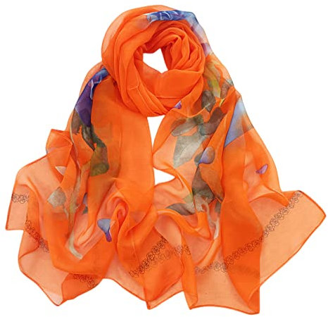 FAIRYGATE Damen Schal Chiffon Wrap für Frühling und Party A5116