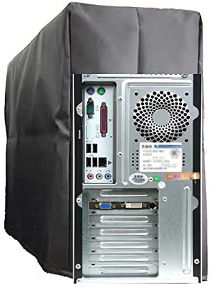 ALHBEJT Computer CPU Dust Cover - PC Case Protector (18.11Lx7.87Wx15.75H, Black)