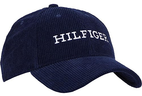 Tommy Hilfiger TH Monotype Cap Cordoroy Space Blue