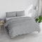 PRINTED COLORS Duvet Cover Set Made in Italy, Maiden Smoke, Double