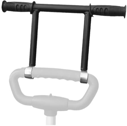 Naisicatar Kinderwagenhandle Extender Metal Universal Kinderwagen Erweiterung Armlehne 12,6 x 6,7 Zoll Lenkerlehrer für Trolley -Kinderwagenzubehör