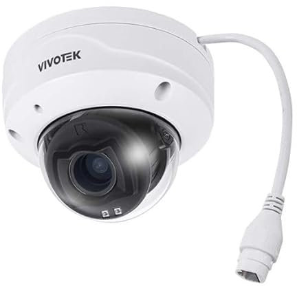 VIVOTEK C-SERIE FD9383-HTV Fixed Dome IP Kamera 5MP, Outdoor, PoE, 2,8-12mm,IP66 5MP@30 fps, Trend Micro IoT Security, Smart VCA, Vision Object Analytics, WDR Pro, IP66/ IK10, 30M IR