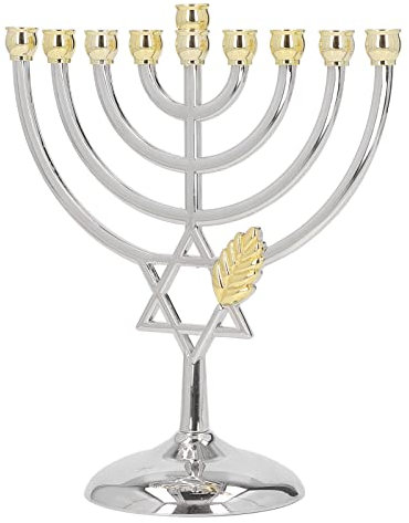 9-Armiger Kerzenhalter, Rostschutz, Exquisiter, Einfacher Metall-Kerzenhalter Heimdekoration