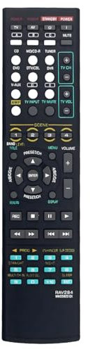RAV284 WN05820EX Ersatz Fernbedienung für Yamaha AV Receiver RX-V365 RX-V365BL RX-V363 RX-V363 HTR-6230 HTR-6130