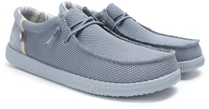 PITAS | WP150 Luca | Mocasines de Hombre | Náuticos Casuales | Zapatillas de Vestir | Zapatos sin Cordones | Deportivas Casual | Calzado Walkinpitas | Azul 45