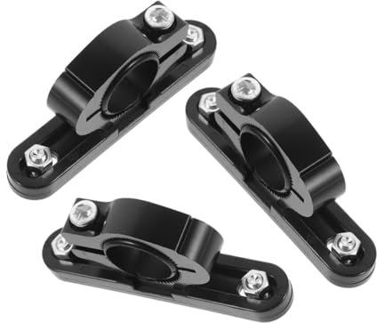 UTHCLO 3pcs Bike Bottle Holder Adapter Water Bottle Cage Mount Handlebar Clamp for Bicycle No Screws Bike Water Holder