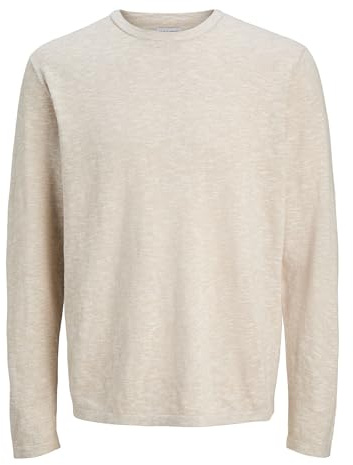 Jack & Jones Herren Rundhals Pullover JJESUMMER Knit Crew Neck - Regular Fit S M L XL XXL