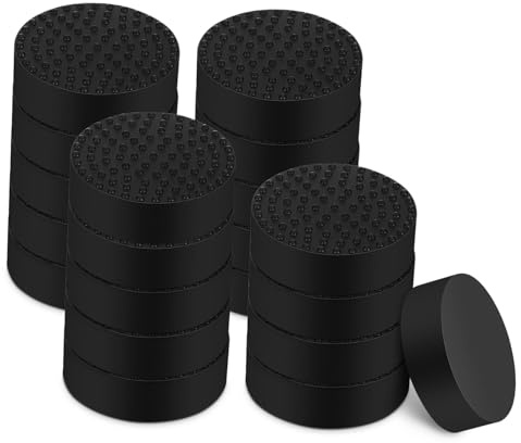 HAKIDZEL 20pcs Pot Risers Pot Feet for Outdoor Planters Rubber for Garden Indoor