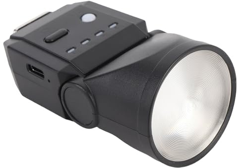 Goshyda Micro -Kamera -Blitz, Universelle Tragbare Hot Shoe Kamera Blitz Extern Hell für DSLR