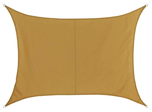 BB Sport Sonnensegel 3m x 5m Terracotta Rechteckig Wetterbeständig Wasserabweisend Sonnenschutz 100% PES Sichtschutz Windschutz Tarp