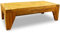 livasia Flacher Sofatisch aus Teakholz – 90x50x30cm – Couchtisch Holz mit Rustikalem Design, Handgefertigt in Indonesien, Naturbelassenes Echtholz versiegelt, Nachhaltig & Hochwertig