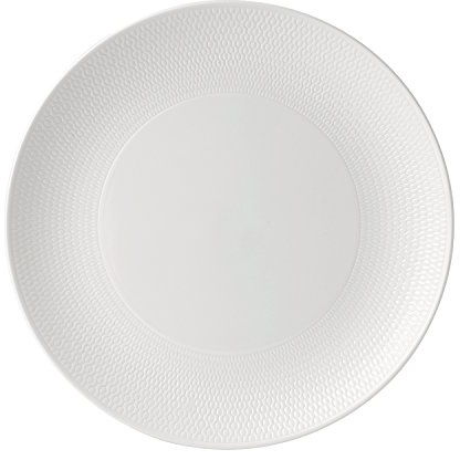 Wedgwood 40023838 Gio Dinner Plate, 11, White