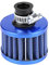 Keenso 13mm Auto Luftfilter, Universelle Auto Luftansaugfilter-Kit Pilzkopf Kurbelgehäuse Entlüftungsabdeckung für Fahrzeuge mit 13mm Lufteinlass (Blau)